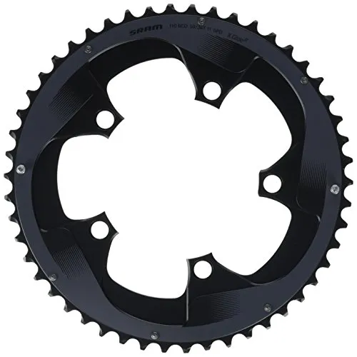 SRAM Unisex – Erwachsene Schutz Kettenblatt Road Force 22, schwarz, 31.8 mm - Fahrradkettenblätter, aus hochwertigem Material für zusätzlichen Komfort und Langlebigkeit – ideal für anspruchsvolle Radfahrer.