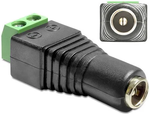 Delock 65485 DC (Strom) Adapter [1x DC-Buchse 5.5mm von Delock