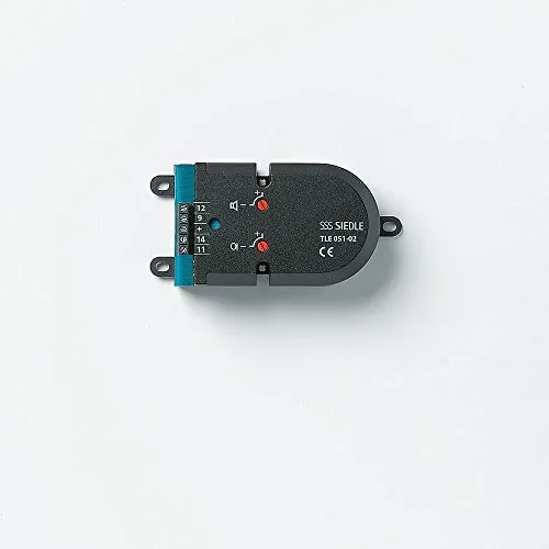 Siedle 4184666 Einbau-Türlautsprecher TLE 051-02 - Schwarz, kompakte Abmessungen 13 x 7 x 4 cm für einfache Installation und klare Kommunikation