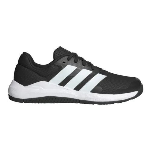 ADIDAS PERFORMANCE DROPSET BASE-TRAININGSSCHUHE - Herren-Sportschuhe für Krafttraining, bieten Stabilität und Kontrolle dank breitem Vorfuß und bodennahem Design, ideal für explosive Bewegungen.