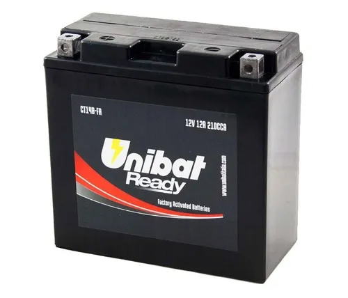 UNIBAT wartungsfreie Batterie CT14B für Yamaha