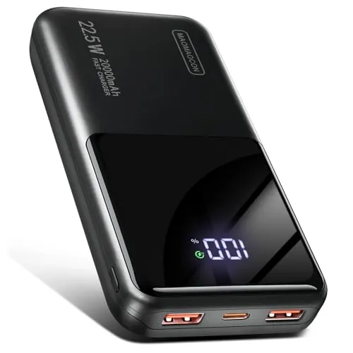 Power Bank 20000mAh mit Schnellladefunktion – Kompakt und leistungsstark