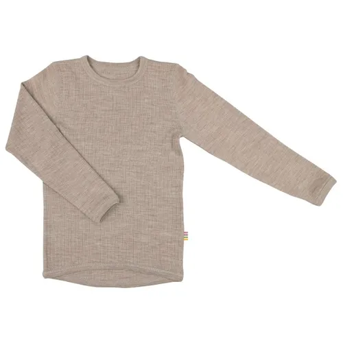 Joha Kid's Shirt L/S Basic - Merinounterwäsche Gr 100 beige - Thermooberteil für Jungen aus 100% Merinowolle - weich, atmungsaktiv und ideal für den Alltag. Perfekt für kalte Tage! Jetzt bei Bergfreunde.de entdecken!
