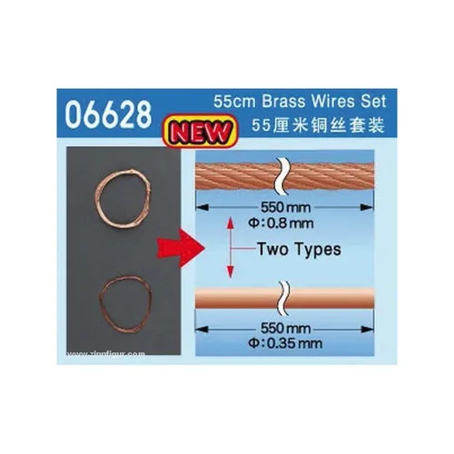 Trumpeter 06628 55 Cm Brass Wire S.