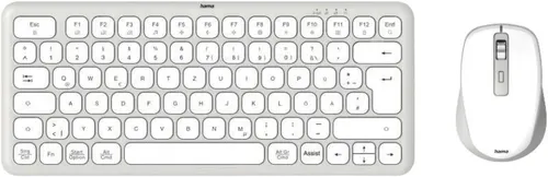 WKM-500 - Kabelloses Maus-Tastatur-Set, USB-RF Bluetooth, QWERTZ, präzise Scissormechanik mit 1600 DPI