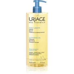 Uriage Hygiène Cleansing Oil Badeöl 500 ml - Sanfte Gesichts- und Körperreinigung - Medizinische Körperpflege mit beruhigenden Eigenschaften, lindert Hautspannungen und schützt vor Reizungen, ohne Seifenzusatz.