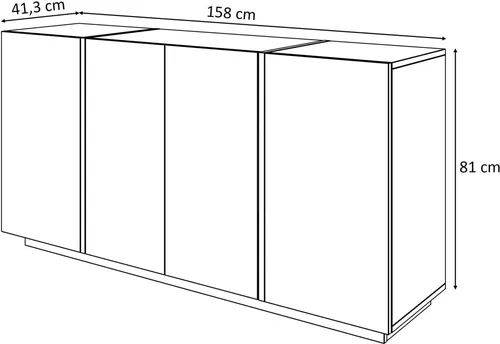 Kommoden Schwarz von Lukmebel