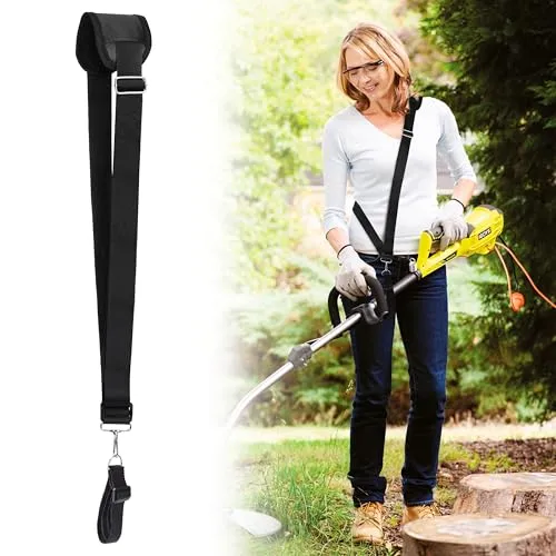 Newellsail Schultergurt Rasenmäher Verstellbarer Unkrautfresser Nylongürtel Rasentrimmer Tragegurt für die Gartenarbeit