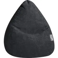 Sitting Point Sitzsack Alfa XXL Schwarz - Sitzsäcke & aufblasbare Sessel, moderner Sitzkomfort mit hochwertiger Kunstfaser für entspannte Stunden in Ihrem Zuhause.