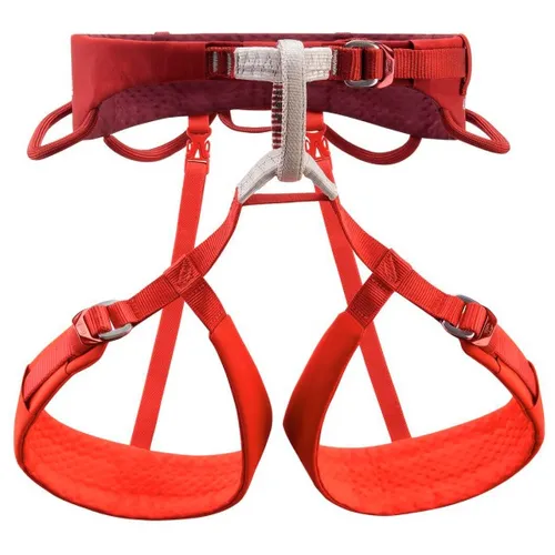 Petzl Adjama Klettergurt Rot L - Komfortabel und vielseitig - Kletterausrüstung, ideal für anspruchsvolle Kletterer mit hohem Tragekomfort und optimaler Bewegungsfreiheit.