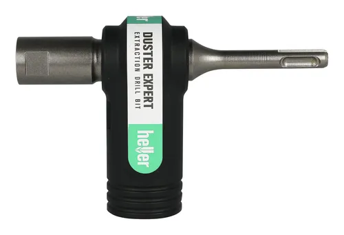 Heller Absaugbohrer-Adapter Duster Expert XC 160 mm - 29890 - Bohrer, sorgt für sauberes Arbeiten ohne Staub und Schmutz, ideal für professionelle Anwendungen
