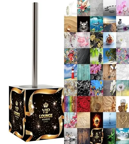 Sanilo WC Bürste VIP-Lounge, elegantes Design in schwarz von Sanilo