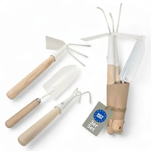 LIVLIG Gartenpflege-Set mit Handschaufel, Harke und Hacke von Livlig53