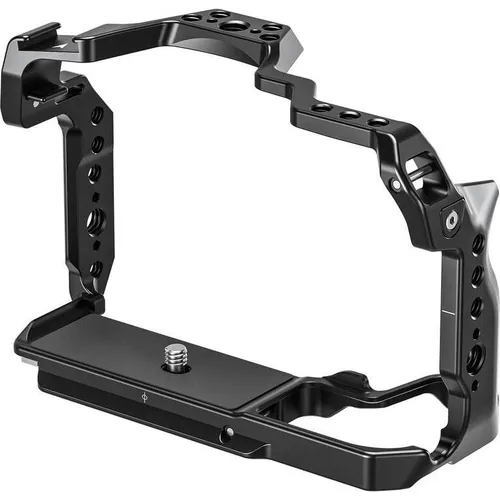 Leofoto Camera Cage für Canon EOS R8 – Stabilität für kreative Aufnahmen - Robuster Kameracage für Canon EOS R8, bietet zusätzlichen Schutz und vielseitige Montagemöglichkeiten für Zubehör.
