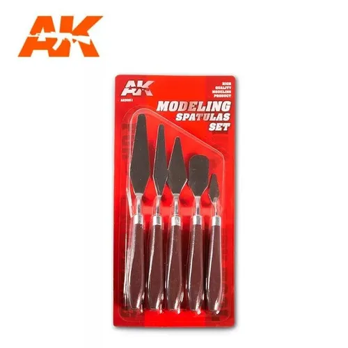 AK Interactive AK9051 - Modeling Spatulas Set - Neu