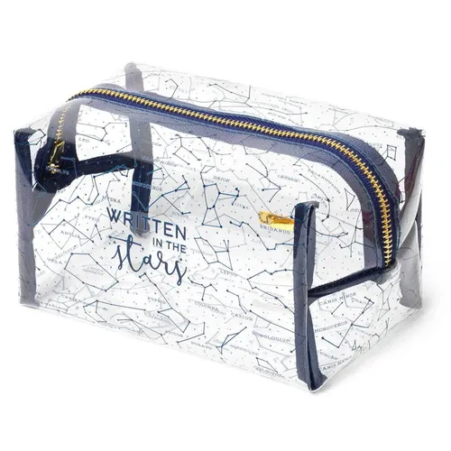 LEGAMI SCHMINKTASCHE MAKEUP KOSMETIKTASCHE QUEEN STARS STERNZEICHEN NEU