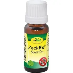 cdVet insektoVet ZeckEx SpotOn 50 ml - Zeckenmittel für Haustiere, schützt zuverlässig mit 100% natürlichen Inhaltsstoffen, ideal für Katzen und Hunde ab 3 Monaten, einfache Anwendung für zeckenfreie Spaziergänge.
