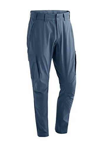 Maier Sports Funktionshose Fenit blau Größe 54 - Sportliche Outdoorhose aus mSTRETCH Pro 4, 100% Polyester. Ideal für Wanderungen, bietet Flexibilität und Komfort bei jedem Abenteuer.
