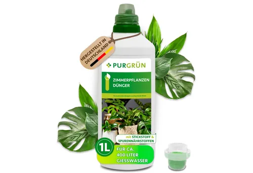 Purgrün Zimmerpflanzen Dünger 1L von Purgrün