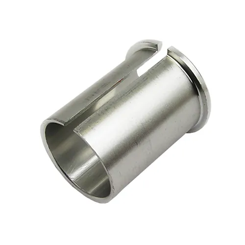 Fahrrad Sattelstützadapter Reduzierhülse Kalibrierbuchse 31,6mm - 27,2mm silber