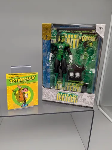 DC Multiverse Green Lantern (Emerald Twilight) McFarlane Action-Figur - Detaillierte Action-Figur von Green Lantern aus dem McFarlane-Franchise, ideal für Sammler und Fans, mit hochwertiger Verarbeitung für eindrucksvolle Präsentation.