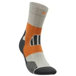 Bauerfeind Sports Trail Run Mid Cut Socks - Laufsocken 46-49 grau - Hochwertige Herren Laufsocken im Mid Cut für Road- und Trailrunning, aus atmungsaktivem Material für optimalen Komfort und Unterstützung.