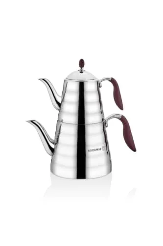 Korkmaz Viva Bordeaux Teekanne Set