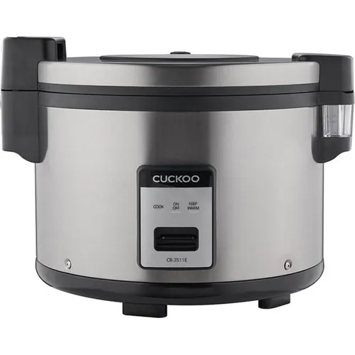 Cuckoo CR-3511E Gastro-Reiskocher silber in schwarz von Cuckoo