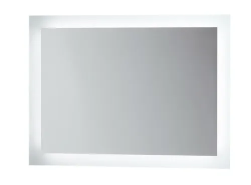 BadeDu SHINY LED Spiegel 60 x 80 cm mit Uhr