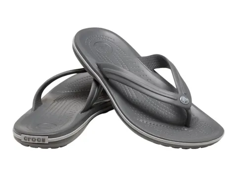 Crocs Zehensandalen Crocband Flip slategrau von Crocs