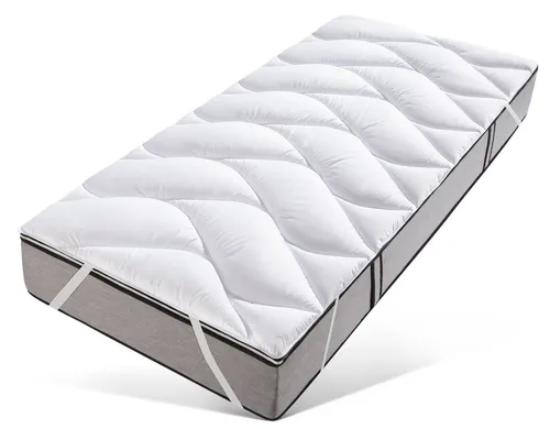 Matratzenauflage Antibac 90x200 cm, 140x200 cm – my home - Matratzenauflage mit allergiefreundlicher Hohlfaserfüllung für optimalen Schlafkomfort. Waschmaschinengeeignet und ideal für Hausstauballergiker.