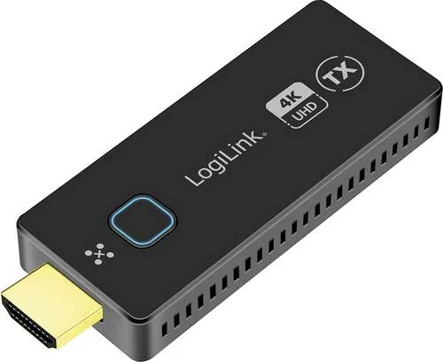 LL HDW0111AT - Wireless HDMI Transmitter 4K - Funkübertragung für bis zu 50 m Reichweite, unterstützt Ultra HD 4K und ermöglicht Plug-and-Play für flexible Präsentationen.