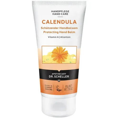 Dr. Scheller Calendula Handbalsam 75ml - Ringelblumen-Extrakt Handcreme - Nagelcremes & -pflege, pflegt intensiv mit wertvollem Ringelblumen-Extrakt für geschmeidige Hände und Nägel.