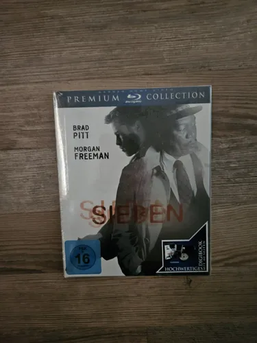 Sieben - Premium Collection [Blu-ray] - Packender Thriller, freigegeben ab 16 Jahren, ideal für Fans von spannenden Krimis und psychologischen Dramen.