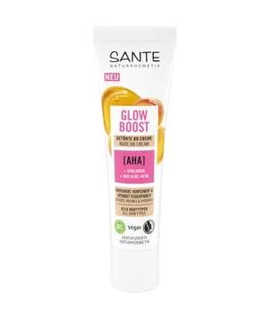 SANTE Glow Boost Getönte BB Creme - 30 ml - Tagespflege mit Glow-Effekt für alle Hauttypen, spendet langanhaltende Feuchtigkeit und sorgt für einen strahlend frischen Teint - vegan & dermatologisch getestet.