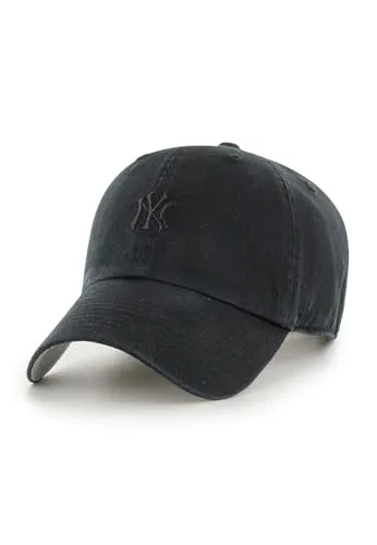 '47 Brand Cap NY Yankees B-BSRNR17GWS-BKD Black Schwarz, Size:OneSize
