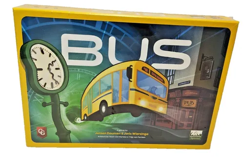 Bus-By Jeroen Doumen- Englisch -Brettspiel-Gesellschaftsspiel -Neu OVP 2. Wahl #