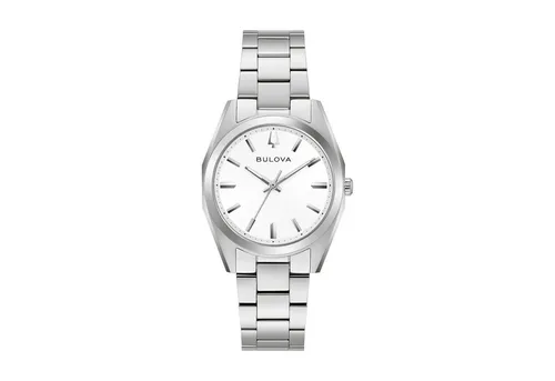 Bulova 96L347 Armbanduhr für Damen - Elegantes Quarz-Design - Armbanduhren für Damen mit elegantem silbernen Edelstahlarmband und kratzfestem Saphirglas. Perfekt für jeden Anlass!
