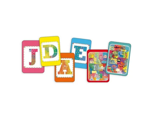 DJECO Spiel Kartenspiel Batamo 54 Karten Beobachtungsspiel Grundschulalter, Kartenspiel