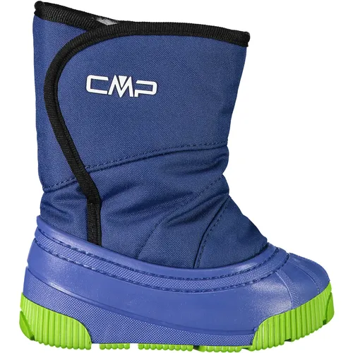 CMP Baby Latu Snow Boots blue ink (M928) 24/25 - Wanderschuhe für Kinder, ideal für Winteraktivitäten, wasserdicht mit warmem Wollfutter und leicht anzuziehen dank breitem Klettverschluss.