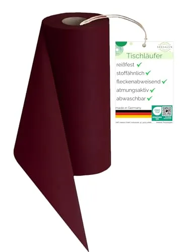 Tischläufer Rot von Sensalux