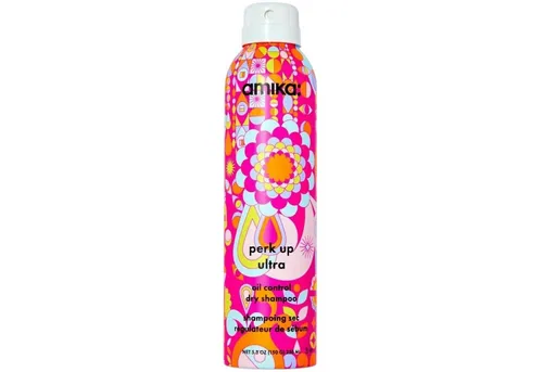 Amika Trockenshampoo Perk Up - Ultra Oil Control 250ml - Shampoo für schnell fettendes Haar, absorbiert überschüssiges Öl und verleiht Volumen. Ohne Talk und Aluminium, für gesundes, revitalisiertes Haar.
