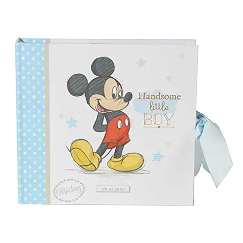 Disney Baby Baby Boy Mickey Mouse Photo Album, 200 g in weiß von Disney