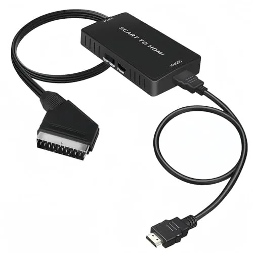 VIXLW SCART auf HDMI Adapter – HD 1080P Konverter