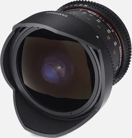 SAMYANG MF 8mm F3.8 Fisheye II für Canon EF - Weitwinkel-Objektiv für APS-C Kameras, ideal für kreative Aufnahmen mit beeindruckendem Fisheye-Effekt.