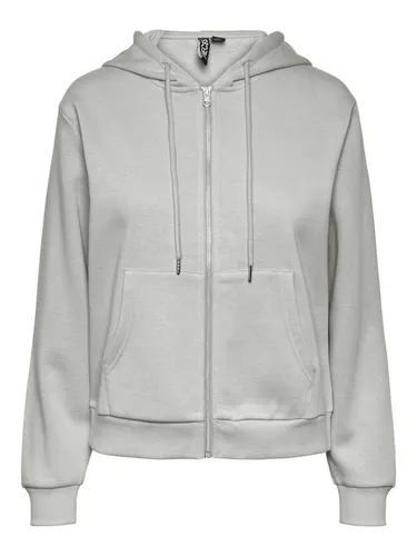 PIECES Damen Sweatshirt Pcchilli Ls Zip Hoodie - Bequemer Kapuzenpullover - Kapuzenpullover für Damen mit Kängurutasche, ideal für lässige Looks und gemütliche Tage.