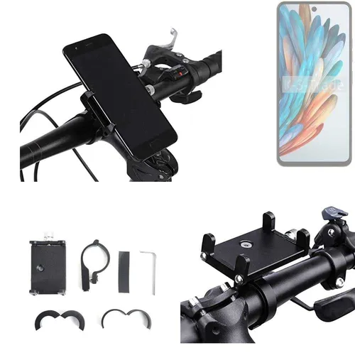 Fahrradhalterung für Nubia Music – Universelle Lenkstangenhalterung - Praktische Fahrradhalterung für Nubia Music. Stabil und leicht aus Aluminium, ideal für alle Fahrräder. Einfache Montage am Lenker für sicheren Halt unterwegs.