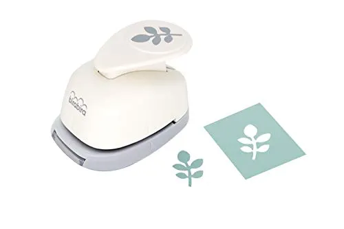 Bira Craft 2,5 cm Blattform Hebelstanzer für Papier, Basteln, Scrapbooking