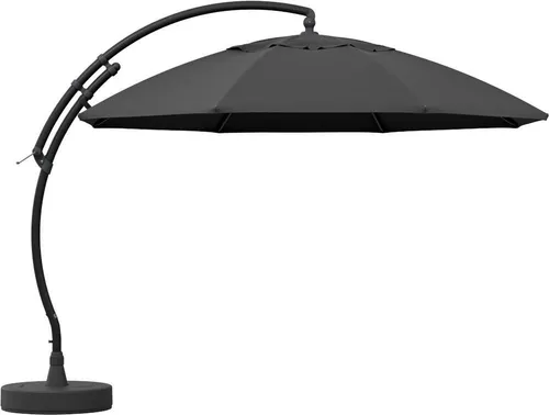 Sun Garden Easy Sun TM Ersatzbezug 375 cm - anthrazit B057 - Sonnenschirme: Hochwertiger Ersatzbezug für den 375 cm Easy Sun TM Ampelschirm, wasserabweisend und extrem langlebig, ideal für stilvolle Gartengestaltung.