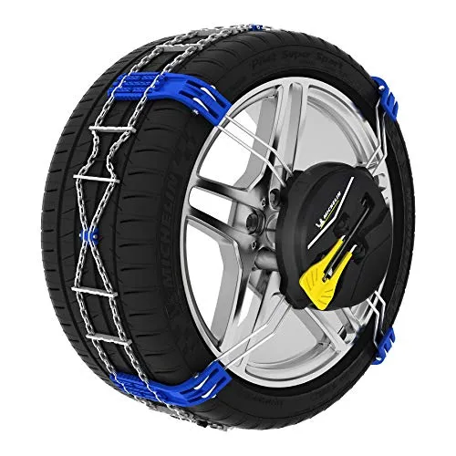 MICHELIN FAST GRIP Schneekette 130 | Schnelle Montage für sicheres Fahren - Schneeketten mit patentiertem Schnell-Befestigungssystem für einfache Montage. Optimal für Fahrzeuge mit wenig Freiraum, ideal auf Schnee und Eis.
